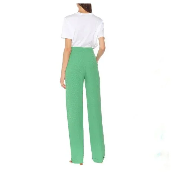 Materiel‎ Tbilisi High Rise Wide Leg Pants Green